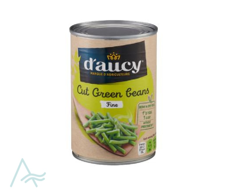 DAUCY CUT GREEN BEANS 400G